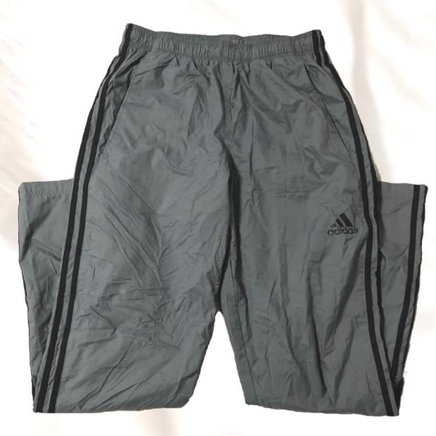 빈티지 아디다스 트레이닝 팬츠 회검