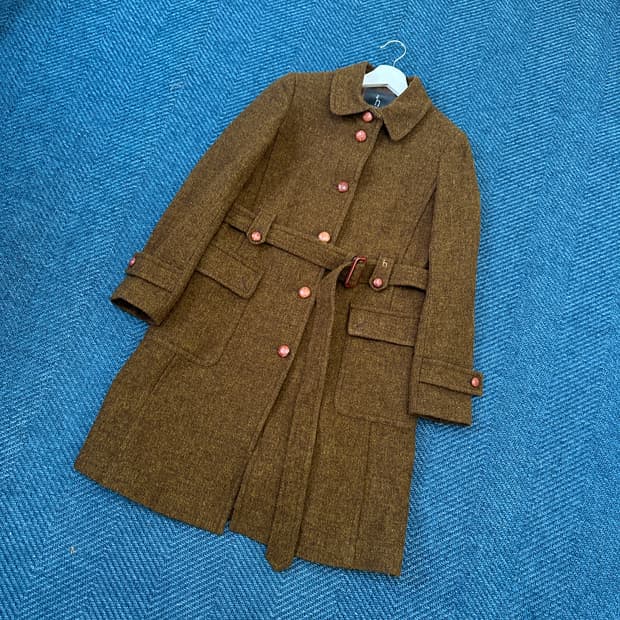 [여성82] 헤지스 해리스트위드 코트