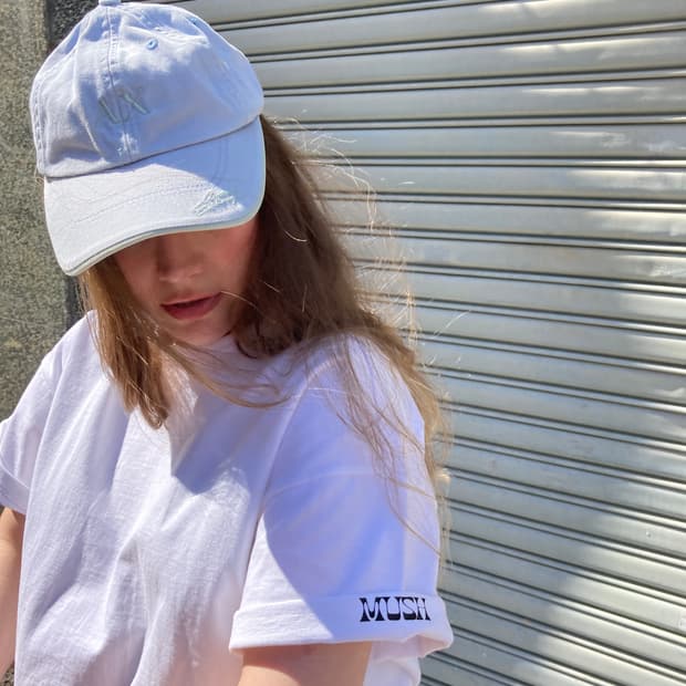 Armani Exchange 파스텔 블루 캡