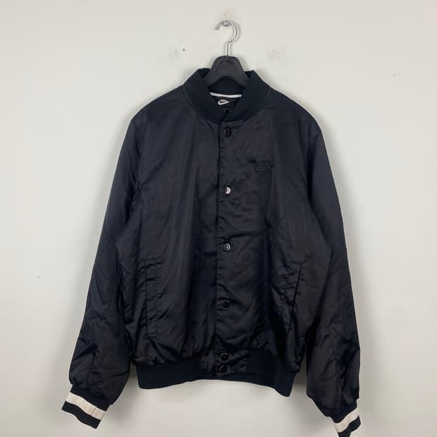 나이키 백로고 사틴 바시티 봄버 자켓 M <477>