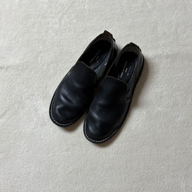 꼼데가르송 옴므 슬립온 더비슈즈 260