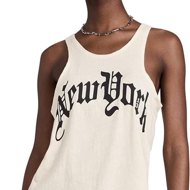 R13 알써틴 New York Relaxed Tank