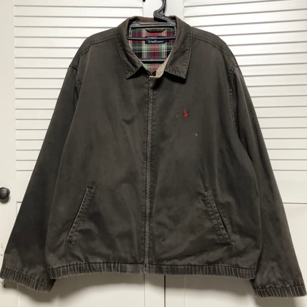 폴로 랄프로렌 스윙톱 자켓 초코브라운