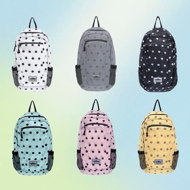 [미개봉/새상품] 하이산 도트 백팩 6컬러