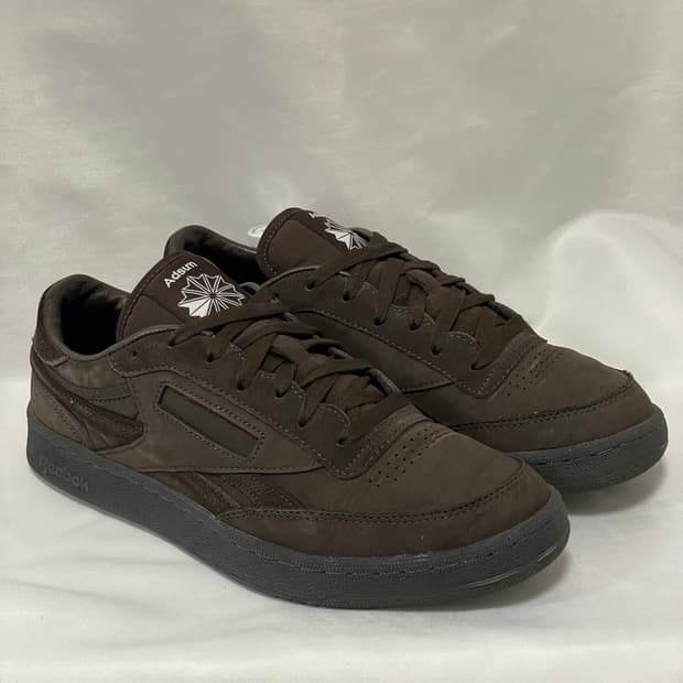(285) 리복 X Adsum 클럽c 브라운 스웨이드 신발
