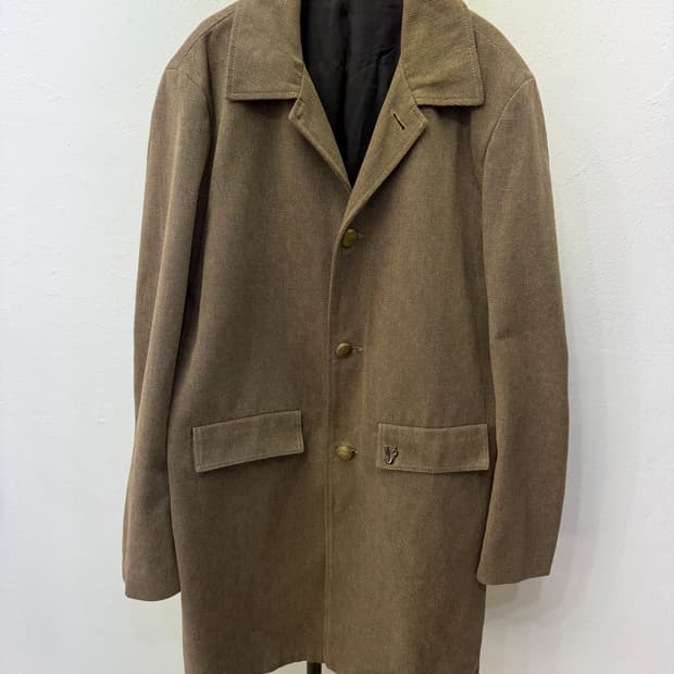 정품) 베르사체 남성 브라운 더블 브레스트 자켓 52(110)