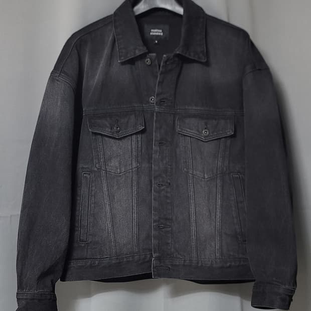 무신사스탠다드 엑스트라 오버사이즈 데님자켓 M