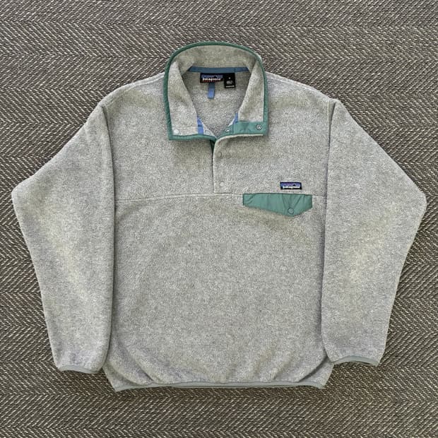 M) 90's patagonia Synchilla Snap-T