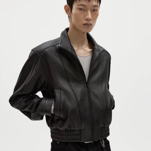 [새상품] 엘무드 세인트 램스킨 레더 자켓