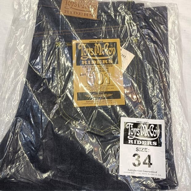 (w34) 토이즈맥코이 lot.001z 데님팬츠