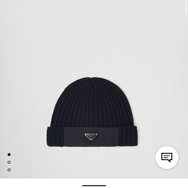 프라다 리나일론 비니