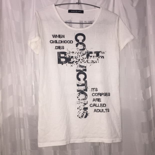 Heaven And Earth 고스펑크 반팔티