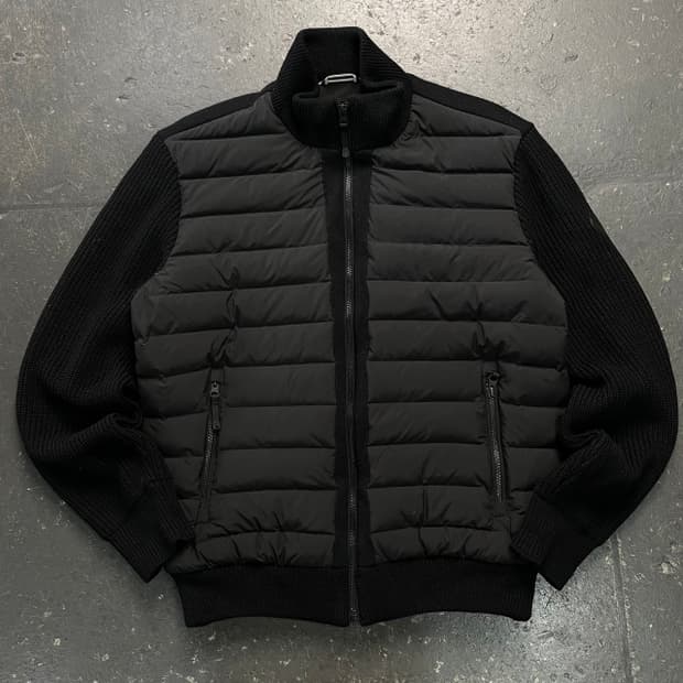 105 코오롱스포츠 방풍 니트 패딩 