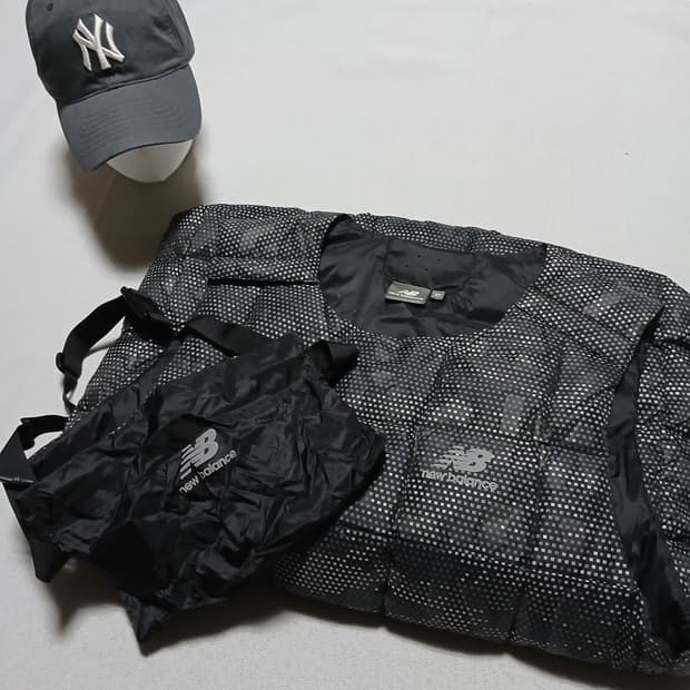 NB 뉴발란스 구스다운 조끼 패딩 레이어드 자켓