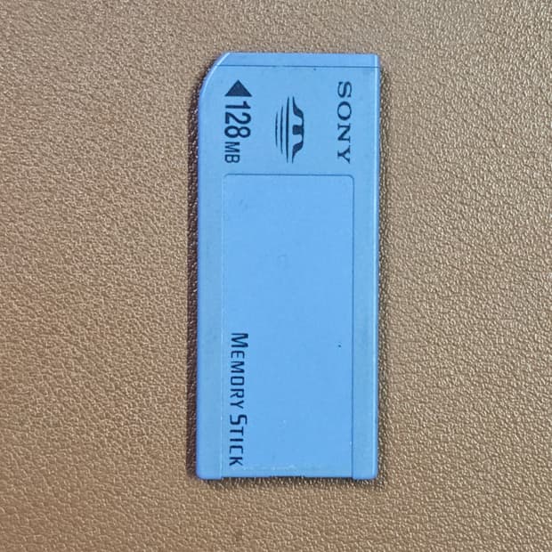 소니 메모리스틱 128MB