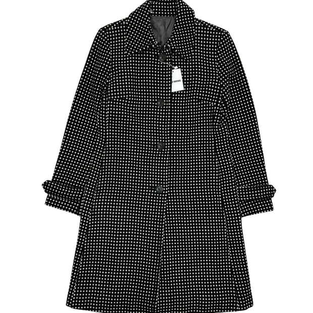 JIFFES 도트 울 코트