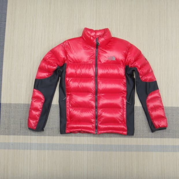 (100) 노스페이스 크림타스틱 하이브리드 다운패딩