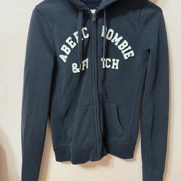 아베크롬비 네이비 후드집업