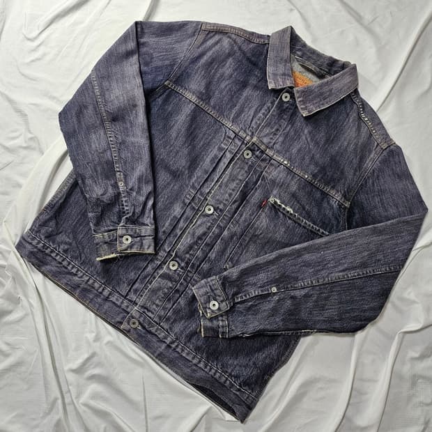 90‘s Levi’s 리바이스 원포켓 레드탭 페이드 워싱 자켓 L025