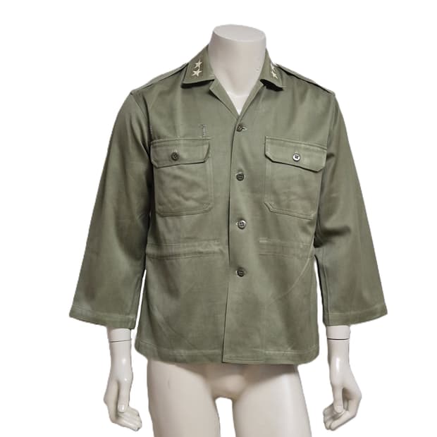 국군 구형 소장 민무늬 사제 맞춤 전투복 상의 (L)