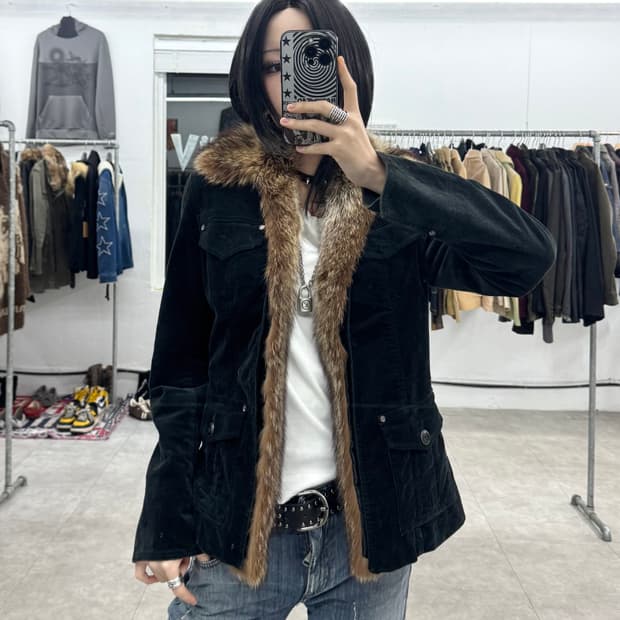 Michel Klein 퍼 자켓