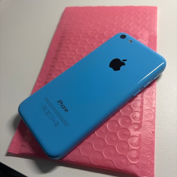 [5월6일 발송확정] 아이폰 5c 블루 16기가 #5346