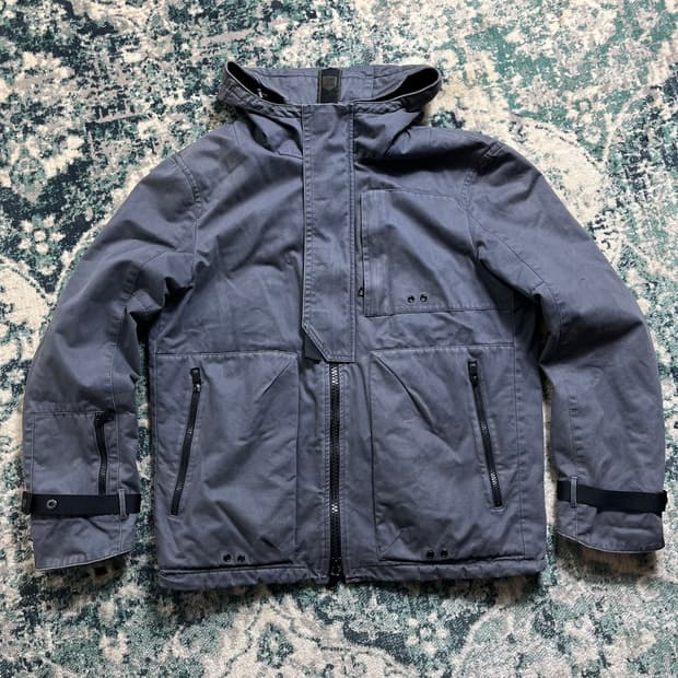 Armani Jpn 아르마니 쉘 필드 투웨이 후드 자켓(M)