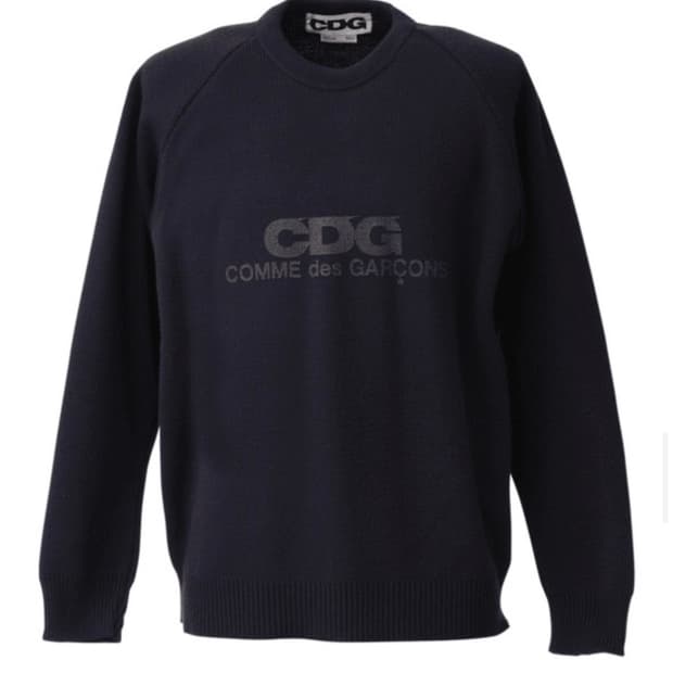 꼼데가르송 CDG 니트 네이비