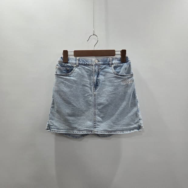 아이스비스킷 여아 데님 치마바지 165 