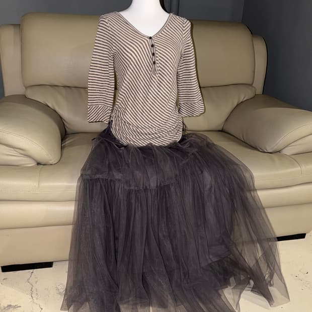 Vintage mood girl codi set