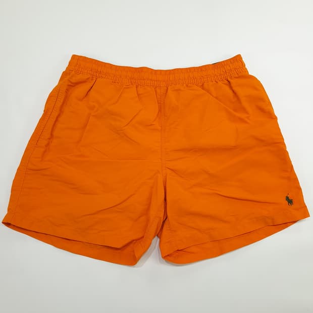 Co538 L 폴로 랄프로렌 90s 오렌지 스윔 팬츠 반바지