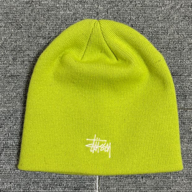 Stussy basic skullcap lime