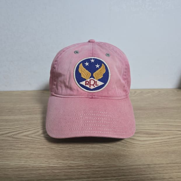 OS RRL 더블알엘 윙 볼캡 핑크
