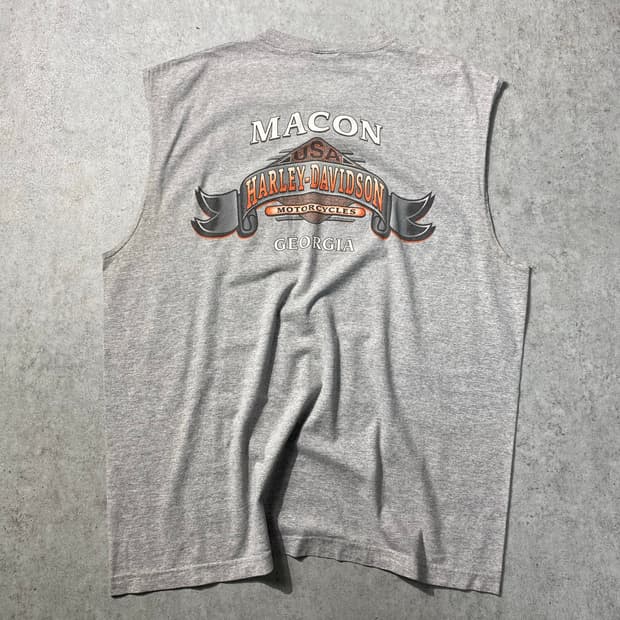 [XXL] 90's Harley Davidson 할리데이비슨 슬리브리스