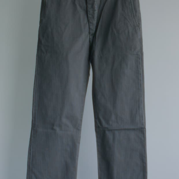 rrl 더블알엘 헤링본 필드 팬츠 블랙 32 x 30