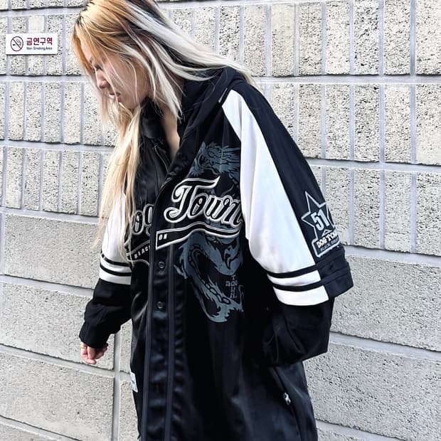 도그타운 올드스쿨 드래곤 베이스볼 셔츠