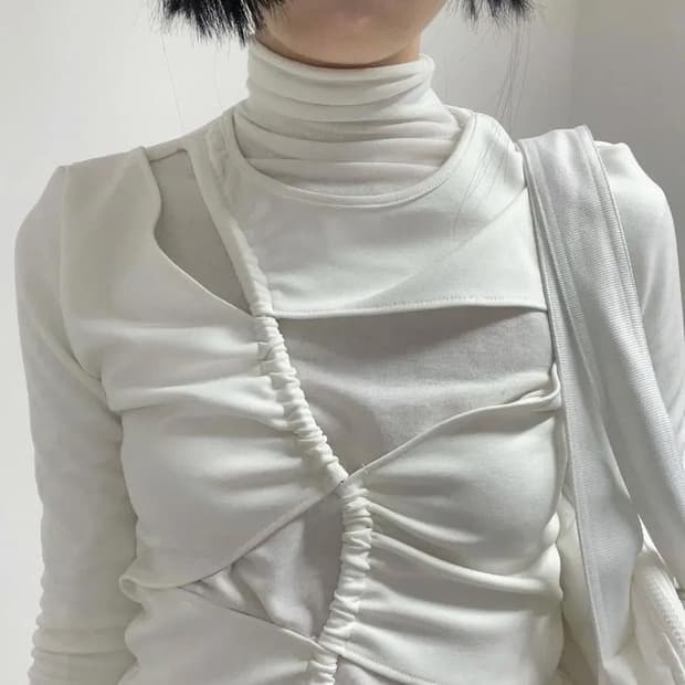 수룩 soolook dissolve string t-shirt