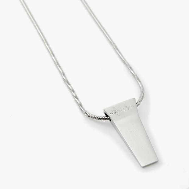 릭오웬스 MINI TRUNK 목걸이/실버