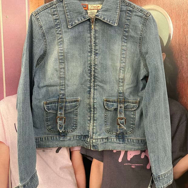 VINTAGE Y2K 데님자켓