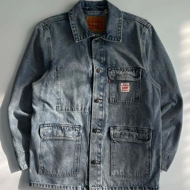 [S] 리바이스 브로드웨이 엔지니어 데님 자켓