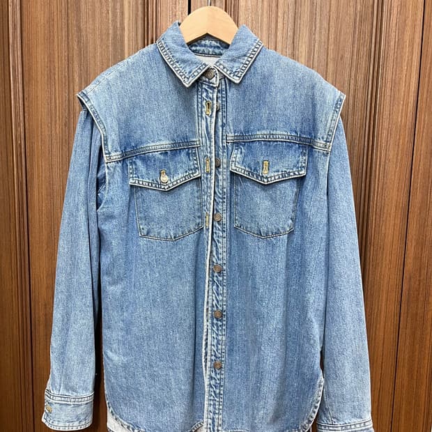 준지 데님 남방