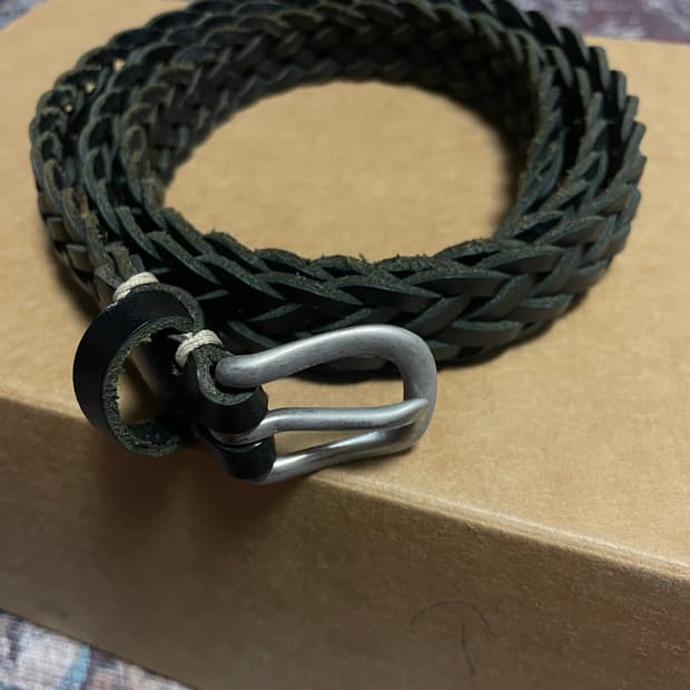 드레프로젝트 블랙 위빙 벨트