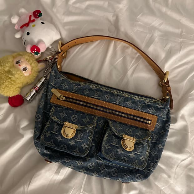 Louis Vuitton 데님 베기 pm