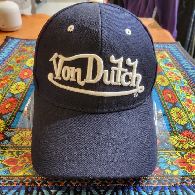 본더치 00s y2k 자수로고 볼캡