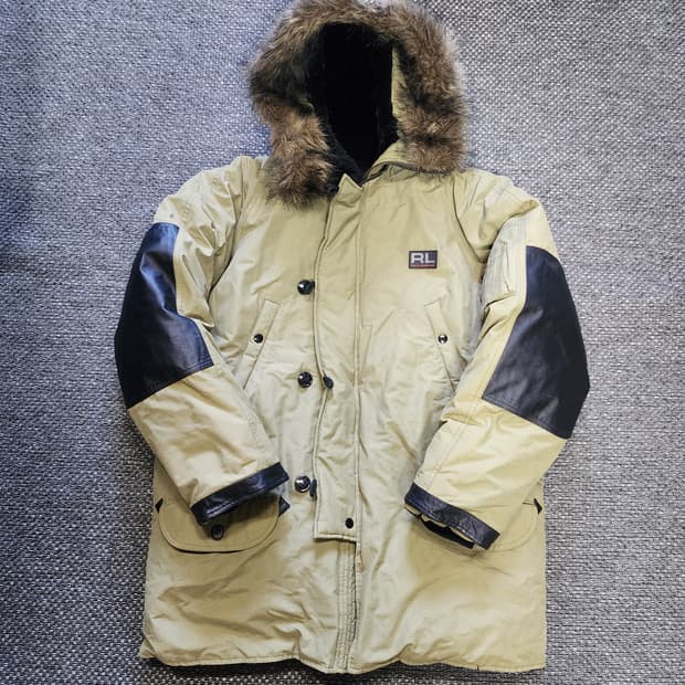 폴로 랄프로렌 n3b 봄버 95사이즈 