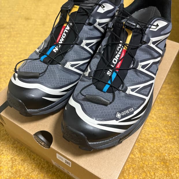 살로몬 XT-6 고어텍스 블랙 에보니