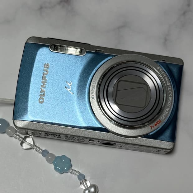 올림푸스 뮤7040 블루