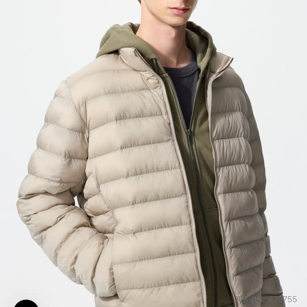 유니클로 경량패딩