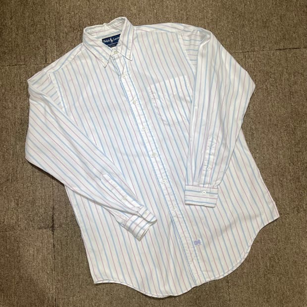 (M) POLO 폴로 랄프로렌 스트라이프 셔츠 리젠트 클래식 핏