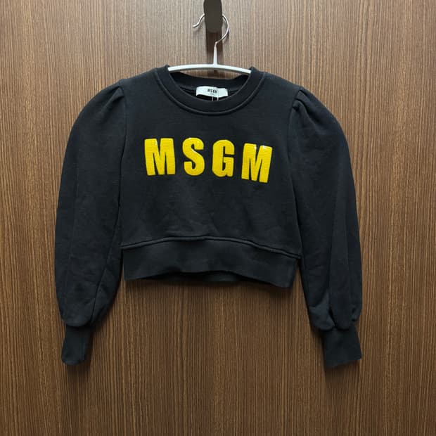 msgm 퍼프소매 맨투맨 4